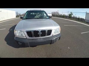 4K Review 2001 Subaru Forester 5-Speed Manual AWD Virtual Test-Drive & Walk-around