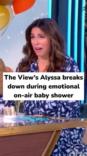 Alyssa's Emotional Breakdown During On-Air Baby Shower