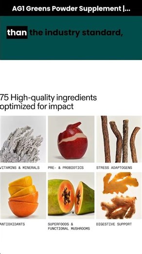AG1 Greens Powder | Gut Health, Multivitamin & Probiotic | Vegan, Gluten-Free, Keto Friendly