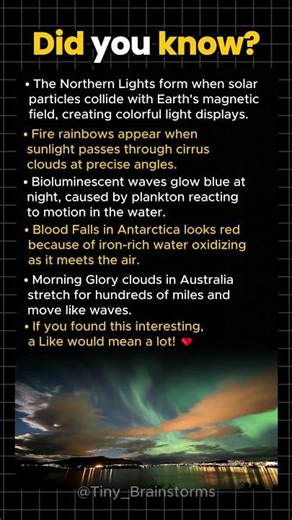 Breathtaking Natural Phenomena That Prove Earth Is Full of Surprises