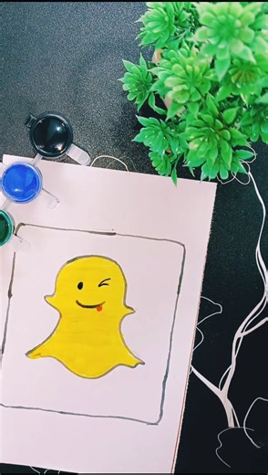 Snapchat Drawing #easy snap Draw# short # yt shorts