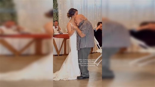 Viral video: Grandfather weeps as he dances with his granddaughter on her wedding day, netizens moved