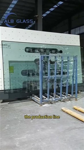 Vertical Glass Loading Machine Double Glass Machine Line #dgu #doubleglazing #cnc #doubleglazed