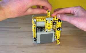 LEGO乐高动力机械之四边都能走的机器人