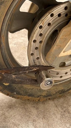 A disc brake lock that is easy to carry and does not take up space #discbrake #diy #lifehacks | Tool Sharing