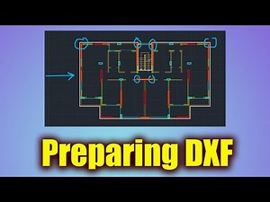 ETABS Tutorial: Preparing DXF - Step 1