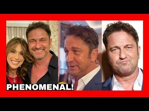 Gerard Butler | PHENOMENAL! Dashing Gerry's GRAND stint in Rome & interview for new movie!