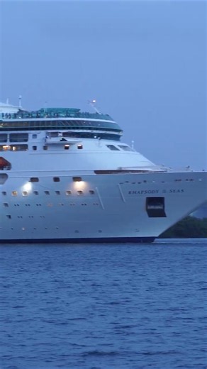 🛳️Rhapsody of the Seas Sailaway from Puerto Rico!🇵🇷 #cruiseship #cruisetour #cruise