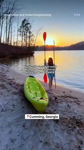 Let's binge watch more sunsets then Netflix in 2026... #letsgoglamping : @lemaitravel : @timberlinelakelanier ️: Shady Grove Campground, Lake Lanier | Timberline Glamping Lake Lanier | Facebook