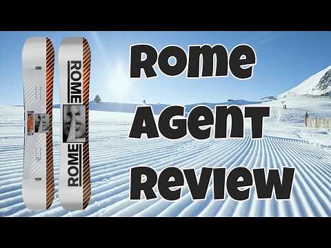 The 2025 Rome Agent Snowboard Review