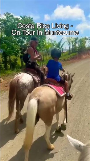 Costa Rica Living - HorseRiding In #montezuma #digitalnomad