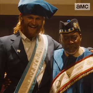Meet Knight and Squire, Ernie and Dud, two members of Lodge 49. It's an adventure of the mind. Or something like that. Lodge 49 premieres Monday at 10/9c on AMC. | Hap and Leonard