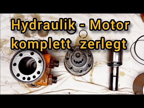 Hydraulics - Motor disassembled