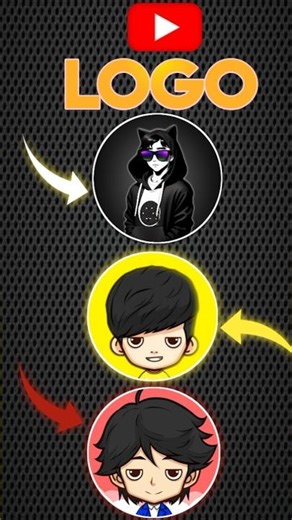 logo kaise banaye | how to make logo | Golu Tech | #shorts