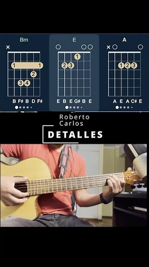 Detalles - Roberto Carlos - #tutorialguitarra