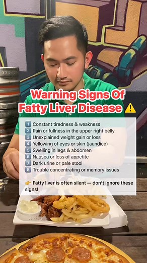 1.1K views · 137 reactions | Warning Signs Of Fatty Liver Disease ⚠️ #warningsigns #Symptoms #didyouknow #factsdaily #fbreelsfypシ゚viralfbreelsfypシ゚viral #fblifestyle #fypシ゚viralシfypシ゚viralシalシ #healthtips | Balbino Jr Lubid | Facebook