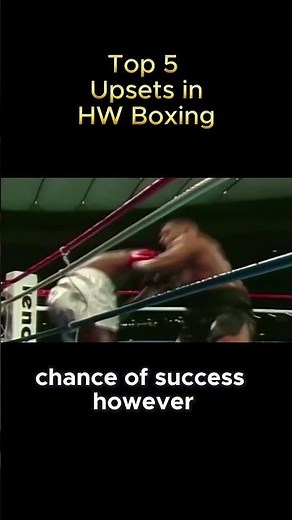 "Douglas Shocks the World: Tyson's Unbelievable Defeat! 🥊 #1 Upset"