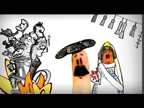 Las fallas de Valencia, fiestas de España. Aprender español