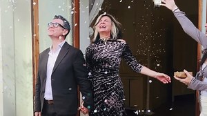 90s Britpop bandmates FINALLY tie the knot after 30-year engagement