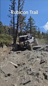 Wheeling the Rubicon Trail. #wheelingandwrenching #rubicontrail #buggy #rockcrawler #offroad