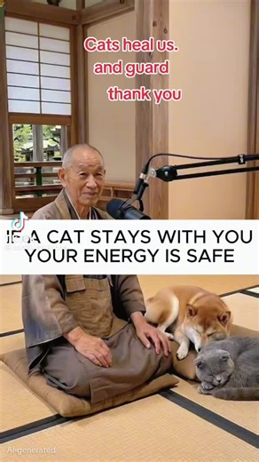 How do cats save humans? Heal us