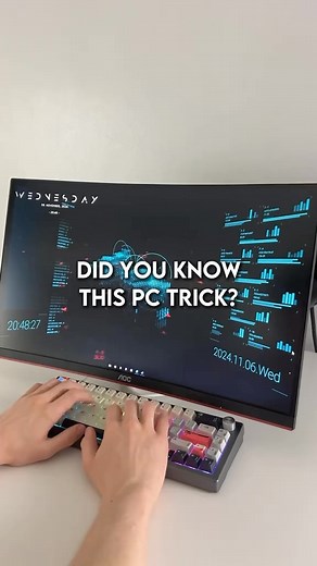 lucastech on Instagram: "Did You Know this PC Trick? (Part 8) • • • • #wallpaperengine #setup #gaming #pc #pcsetup #gamingsetup #clean #tech #led #rgb #ledlights #hack #pctips"