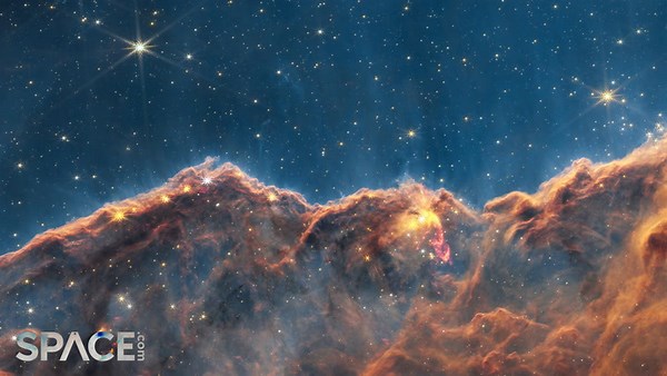 Watch this amazing James Webb 4K space telescope view of the Cosmic Cliffs