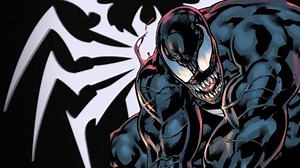 SPIDER-MAN 2 Promo Art Reveals First Look At Venom's Fearsome New Chest Logo In Video Game Sequel