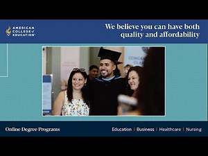 American College of Education's Highest Ranked Online Programs