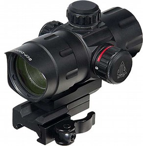 UTG 4.2 ITA T-DOT W/QD MOUNT RD/GRN