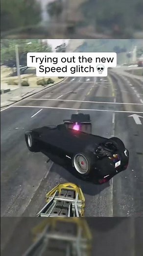 Trying this speed glitch for the first time 😳