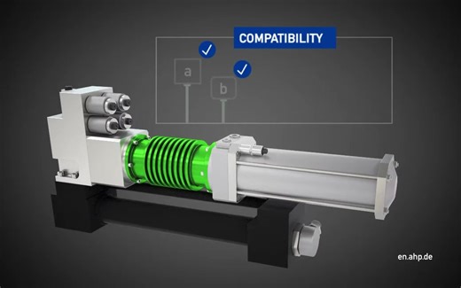 电液线性驱动Electro-hydraulic linear drive