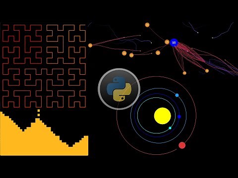 4 cool simulation projects with python
