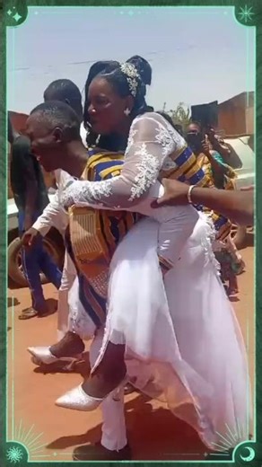 Bride got lifted and the crowd went wild #wedding #moment #viral