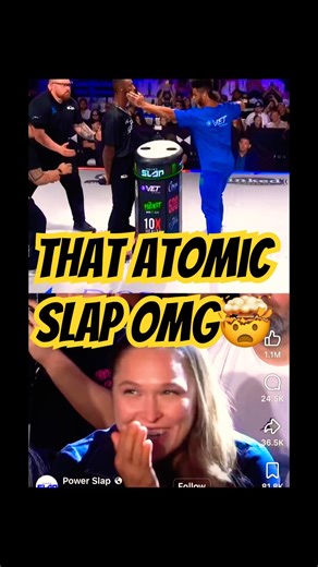 💥Man gets an ATOMIC SLAP to remember 🤯 #youtubeshorts #tiktok #wow #sports #slap #react
