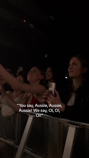 AUSSIE! AUSSIE! AUSSIE! OI! OI! OI! Thank you for a wild sold out show, Melbourne x