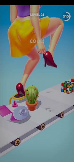 Heel Step Smash👠🌈👸💚 All Gameplay Android-iOS Mobile Game