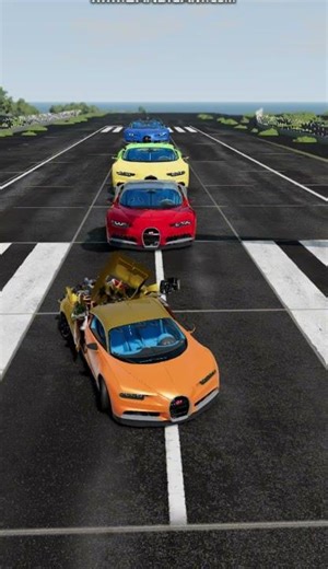 BeamNG Drive, structural crash test, vehicle response, realistic collision effects #beamngdrive
