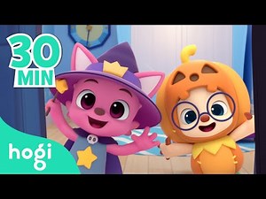 Trick-or-treat and more! | Halloween Songs Compilation | Nursery Rhymes for Kids | Play with Hogi