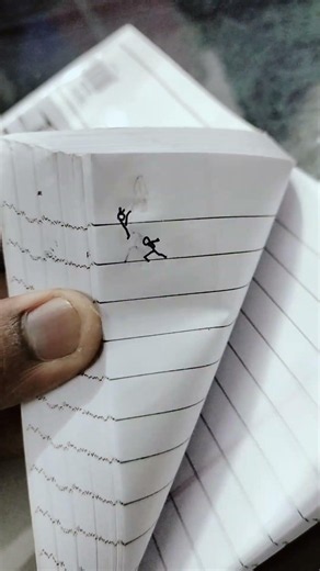fight animation flipbook 🚹 Vs 🧍#fightanimation #art #youtubeshorts