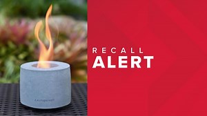 Nearly 90,000 tabletop fire pits recalled after several serious burn injuries
