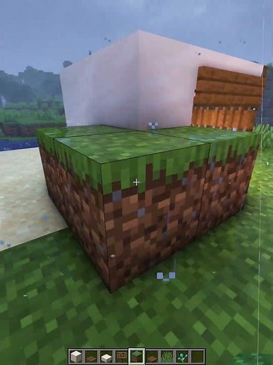 Minecraft Doggy Den💀 (Kinda Homeless) #minecraft #shorts