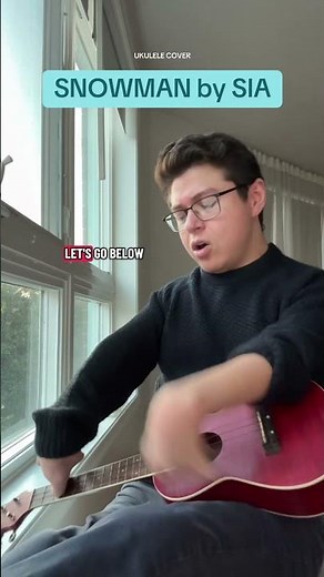 How I Play Ukulele with a Disability: Snowman (Sia Cover)