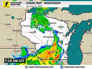 3.2K views · 23 reactions | 8:30AM - last three hours showing the complex of storms east through southern WI. A few wind gusts of 45-55MPH.-JP | Wisconsin Weather | Facebook