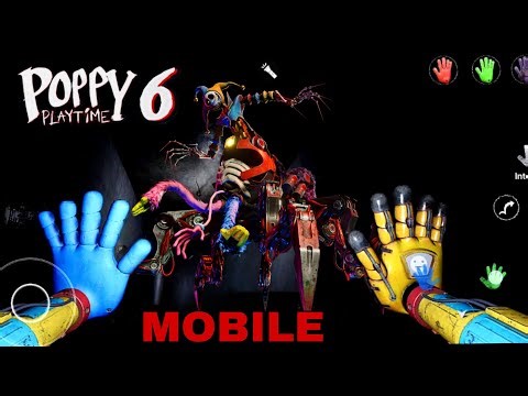 Poppy Playtime: Chapter 6 Mobile FanMade V1.0.1 - Full Gameplay Part 1 + All Endings & Jumpscares 4K