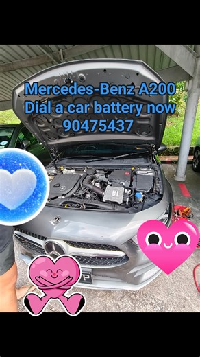 Mercedes-Benz A200 Onsite car battery replacement service 헪헵혆...