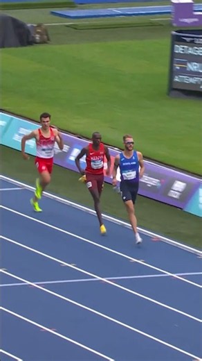 Josh Kerr's confidence is unmatched during the heats of the mile #commonwealthgames2026 #athletics