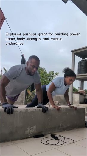 Plyometric pushups: Power, speed, and upper-body strength. Beginner & Advance #jamletics training