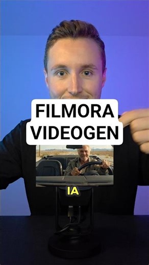 Editing a video = 1 click with Filmora's AI 🎬 #filmora #videogen