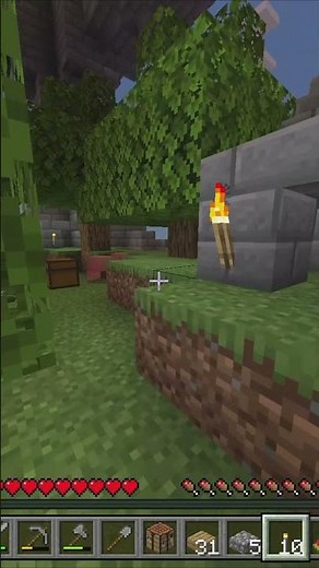 How To Get IRON In MINECRAFT SKYBLOCK Series | PART 4 | #minecraftskyblock #shorts #shortsfeed